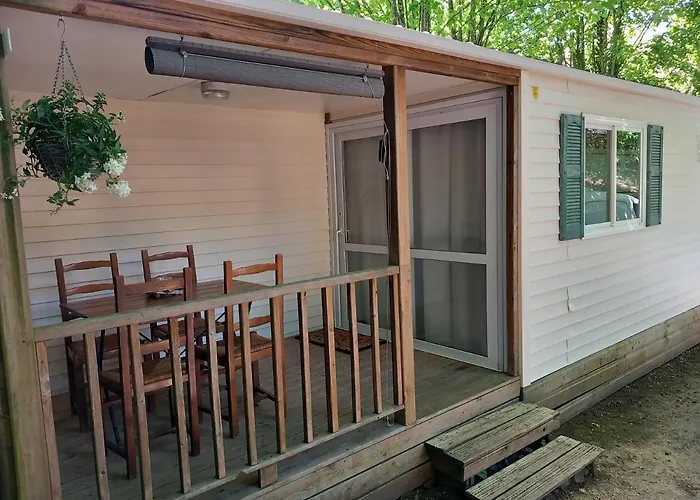 Mobile home au camping les Tilleuls du Caminel Sarlat